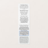 Our Lady of Fatima Prayer Card (内部フラット)