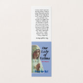 Our Lady of Fatima Prayer Card (外部フラット)