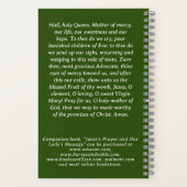 Our Lady of Fatima Prayer Journal Spiral Notebook ノートブック (裏面)