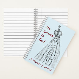 Our Lady of Fatima Prayer Journal Spiral Notebook ノートブック