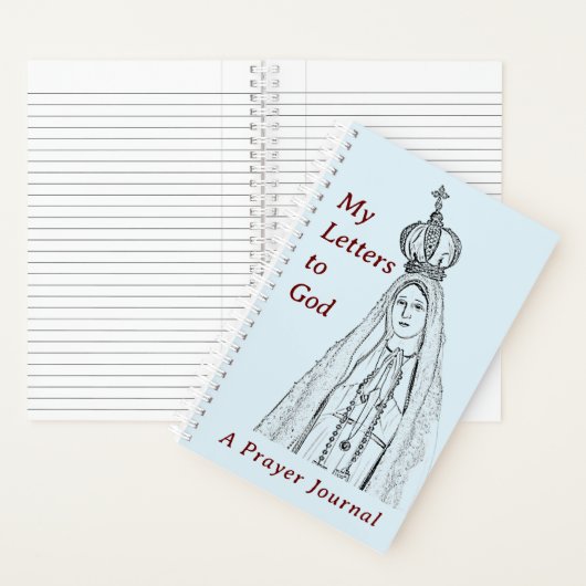Our Lady of Fatima Prayer Journal Spiral Notebook ノートブック (内側)
