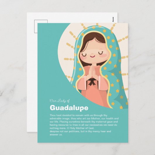 Our Lady of Guadalupe シーズンポストカード (正面/裏面)