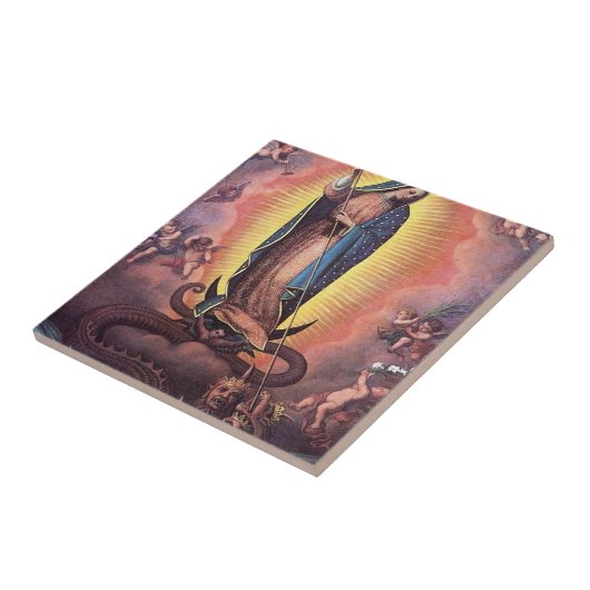 Our Lady Of Guadalupe タイル (側面)