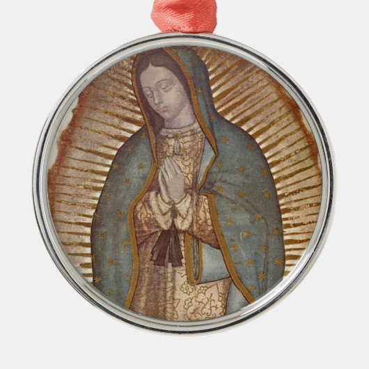 Our Lady of Guadalupe メタルオーナメント (正面)