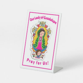 Our Lady of Guadalupe 台座サイン