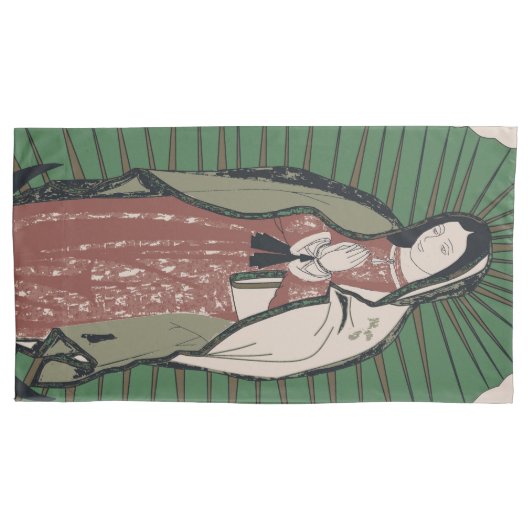 our lady of guadalupe 枕カバー (正面左)
