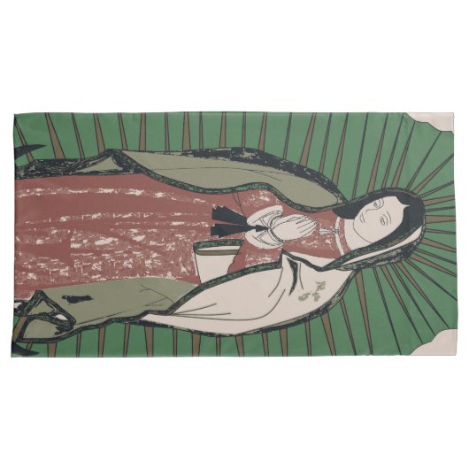 our lady of guadalupe 枕カバー (正面右)