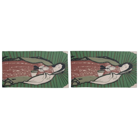 our lady of guadalupe 枕カバー (裏面-セット)