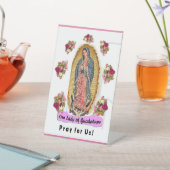 Our Lady of Guadalupe Folded Greeting Card 台座サイン (インサイチュ)