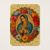OUR LADY OF GUADALUPE FUNERAL PRAYER CARD (正面)