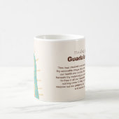 Our Lady of Guadalupe kawaii style with prayer コーヒーマグカップ (中央)