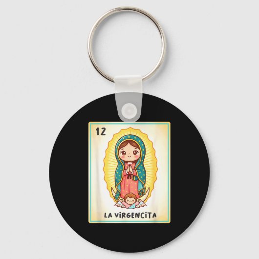 Our Lady Of Guadalupe La Virgencita Mexico For Kid キーホルダー (正面)
