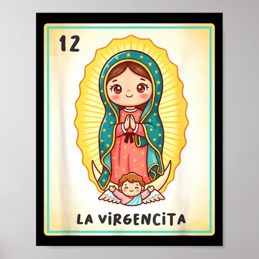 Our Lady Of Guadalupe La Virgencita Mexico For Kid ポスター (正面)