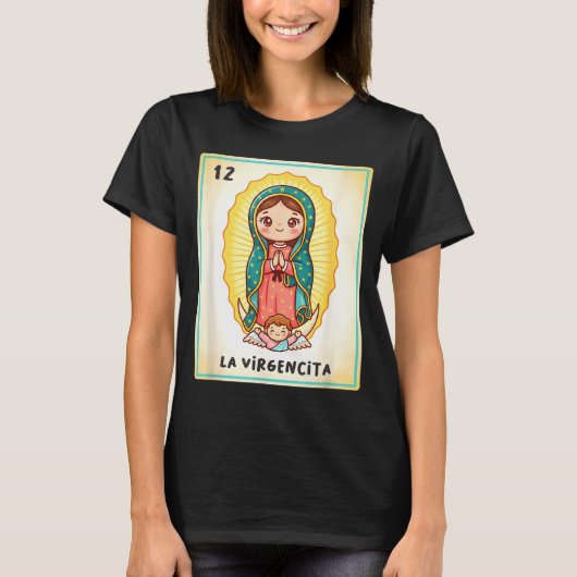 Our Lady Of Guadalupe La Virgencita Mexico For Kid Tシャツ (正面)