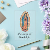 Our Lady of Guadalupe Miraculous Tilma Fine Art アクリル招待状 (インサイチュ (ウェディング))