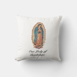 Our Lady of Guadalupe Miraculous Tilma Fine Art クッション