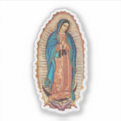 Our Lady of Guadalupe Miraculous Tilma Fine Art シール (正面)