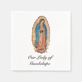 Our Lady of Guadalupe Miraculous Tilma Fine Art スタンダードカクテルナプキン