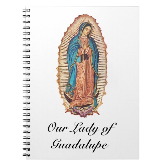 Our Lady of Guadalupe Miraculous Tilma Fine Art ノートブック (正面)