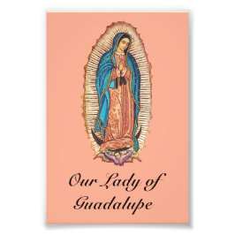 Our Lady of Guadalupe Miraculous Tilma Fine Art フォトプリント