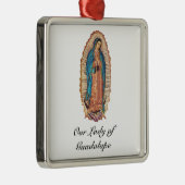 Our Lady of Guadalupe Miraculous Tilma Fine Art メタルオーナメント (右)