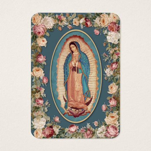 Our Lady of Guadalupe Prayer Holy Card (正面)