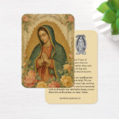 Our Lady of Guadalupe Prayer Holy Card (デスク)