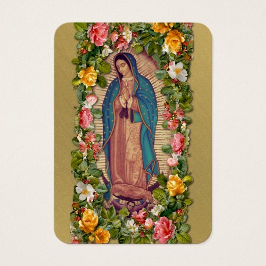 Our Lady of Guadalupe Prayer Holy Card (正面)