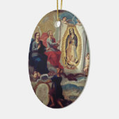 Our Lady of Guadalupe | Religious Keepsake セラミックオーナメント (左)