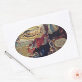 Our Lady of Guadalupe | Religious Sticker 楕円形シール (封筒)