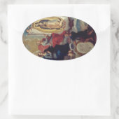 Our Lady of Guadalupe | Religious Sticker 楕円形シール (バッグ)