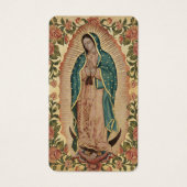 Our Lady of Guadalupe Spanish Memorial Prayer Card (正面)