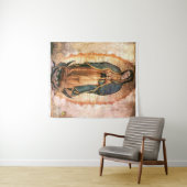 Our Lady Of Guadalupe Vintage タペストリー (インサイチュ(横))