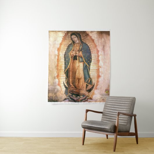 Our Lady Of Guadalupe Vintage タペストリー (インサイチュ)