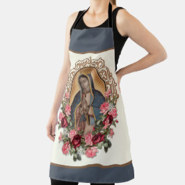 Our Lady of Guadalupe Virgin Mary Roses Apron エプロン