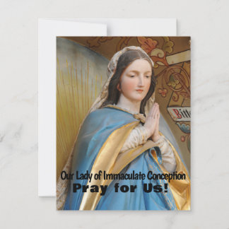 Our Lady of Immaculate Conception カード