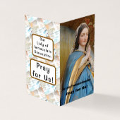 Our  Lady of  Immaculate  Conception Prayer Card (外部)