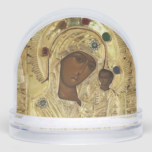 Our Lady of Kazan Orthodox Christian Icon          (正面)