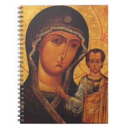 Our Lady of Kazan Orthodox Icon ノートブック