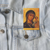 Our Lady of Kazan Orthodox Icon 缶バッジ (インサイチュ)