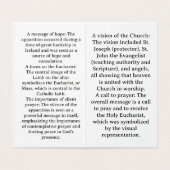 Our Lady of Knock Prayer Card (内部フラット)
