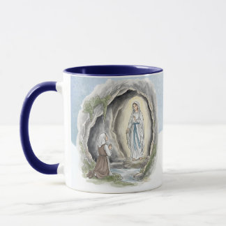Our Lady of Lourdes, Catholic Mug マグカップ
