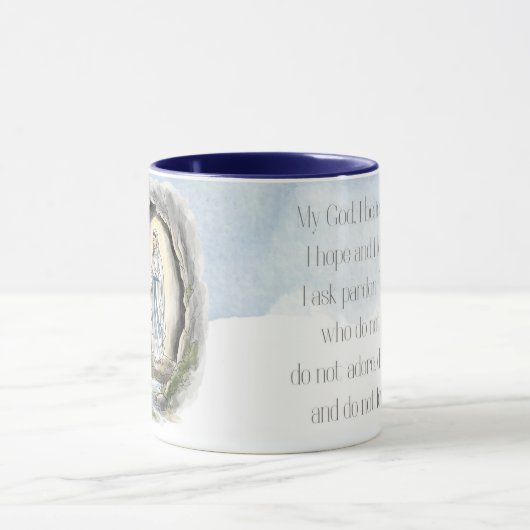 Our Lady of Lourdes, Catholic Mug マグカップ (中央)