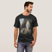 Our Lady Of Lourdes St Bernadette Immaculate Mary  Tシャツ (正面フル)
