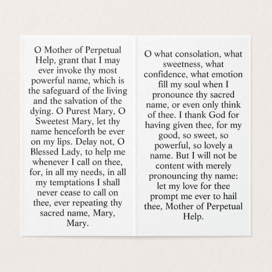 Our Lady of Perpetual Help (内部フラット)