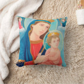 Our Lady of Perpetual Help Catholic クッション (ブランケット)