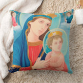 Our Lady of Perpetual Help Catholic クッション (ブランケット)