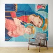 Our Lady of Perpetual Help Catholic タペストリー (インサイチュ(横))