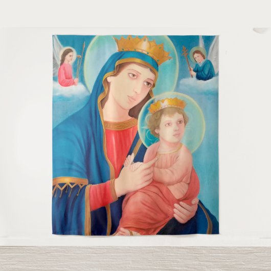 Our Lady of Perpetual Help Catholic タペストリー (正面)
