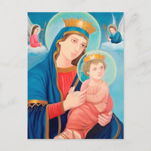 Our Lady of Perpetual Help Catholic ポストカード (正面)